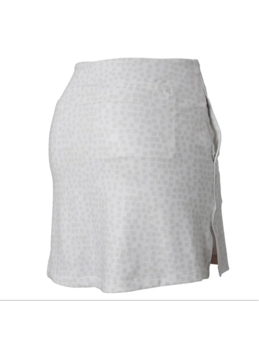 Nike XS White Green Patterned Dri Fit Athletic Skort